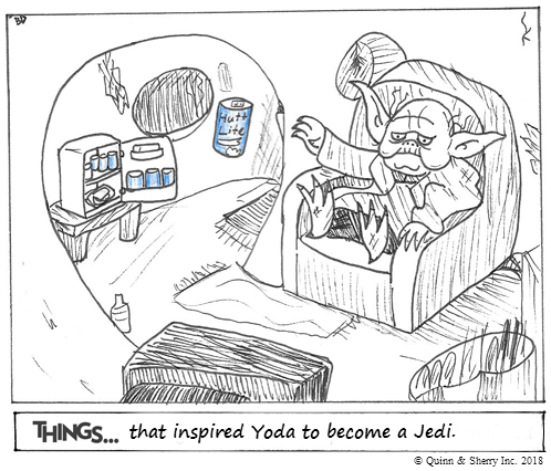 THINGS... that inspired Yoda to become a Jedi