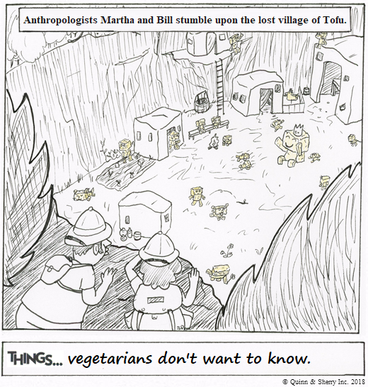 THINGS... vegetarians don't want to know