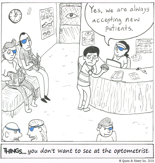 THINGS... you don't want to see at the optometrist