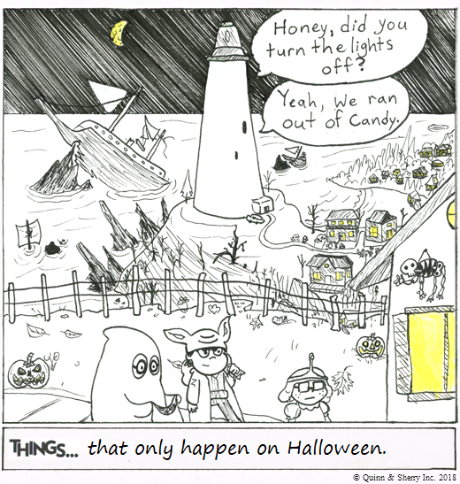 THINGS... that only happen on Halloween