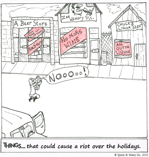 THINGS... that could cause a riot over the holidays