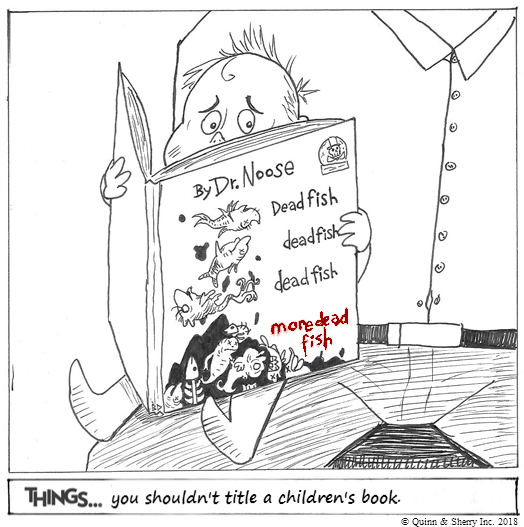THINGS... you shouldn't title a children's book