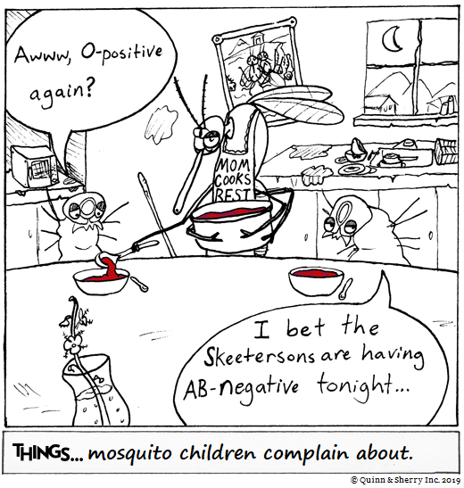 THINGS... mosquito children complain about