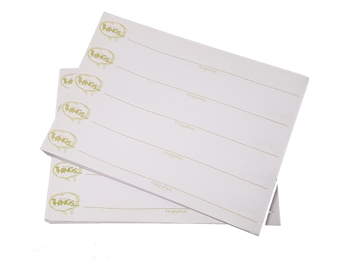 The Game of THINGS... Response Pads